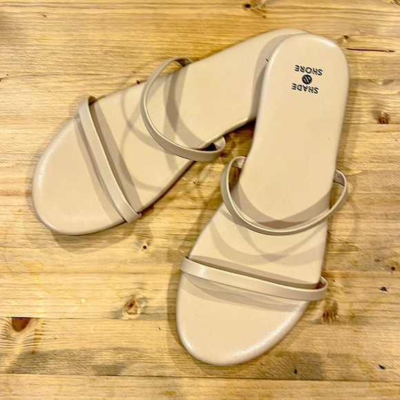 Women's Indi Slide Tan Sandals - Shade & Shore size 9 - Picture 4 of 6